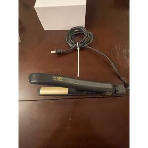 Andis Flat Iron Hair Straightener Tourmaline Nanoceramic Multi Heat Ceramic 1"